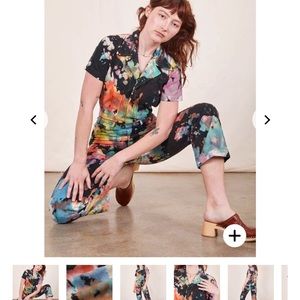 Big Bud Press Magic Waters Short Sleeve Jumpsuit